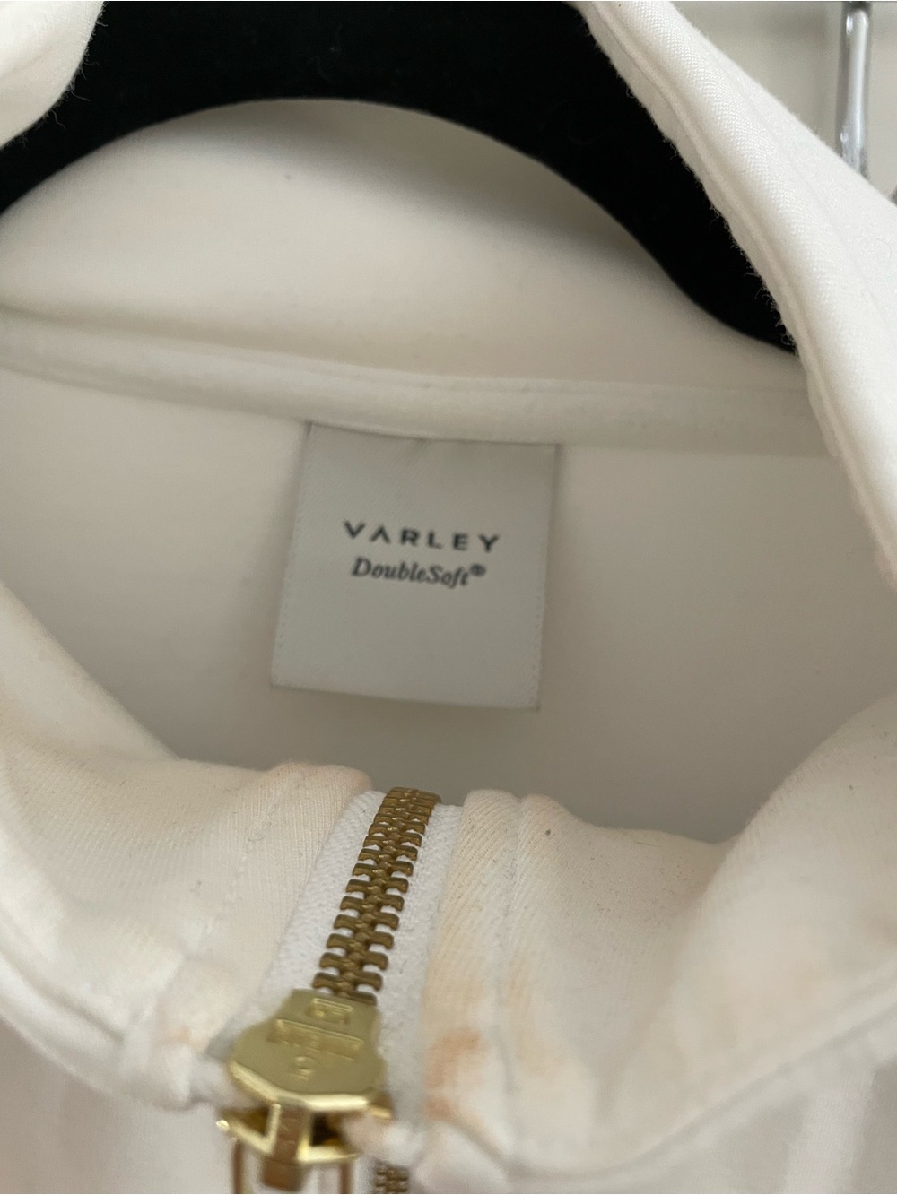 VARLEY Set Track Suit White Pants Side Stripe. Top is Large/Bottom XL EUC - Picture 5 of 14